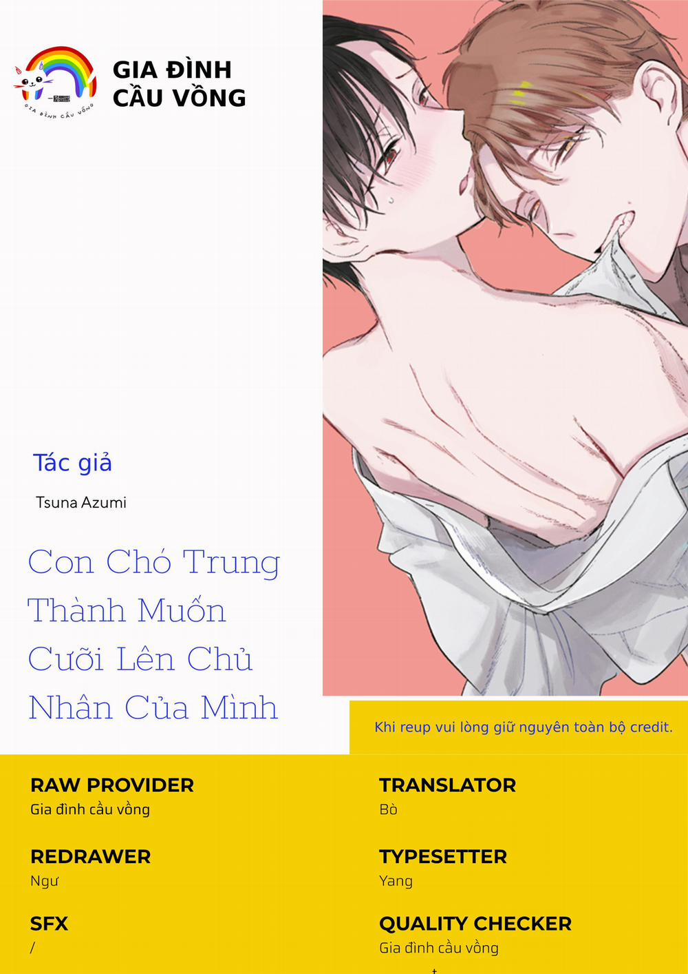 Con chó trung thành muốn cưỡi lên chủ nhân của mình Chương 6 Trang 1