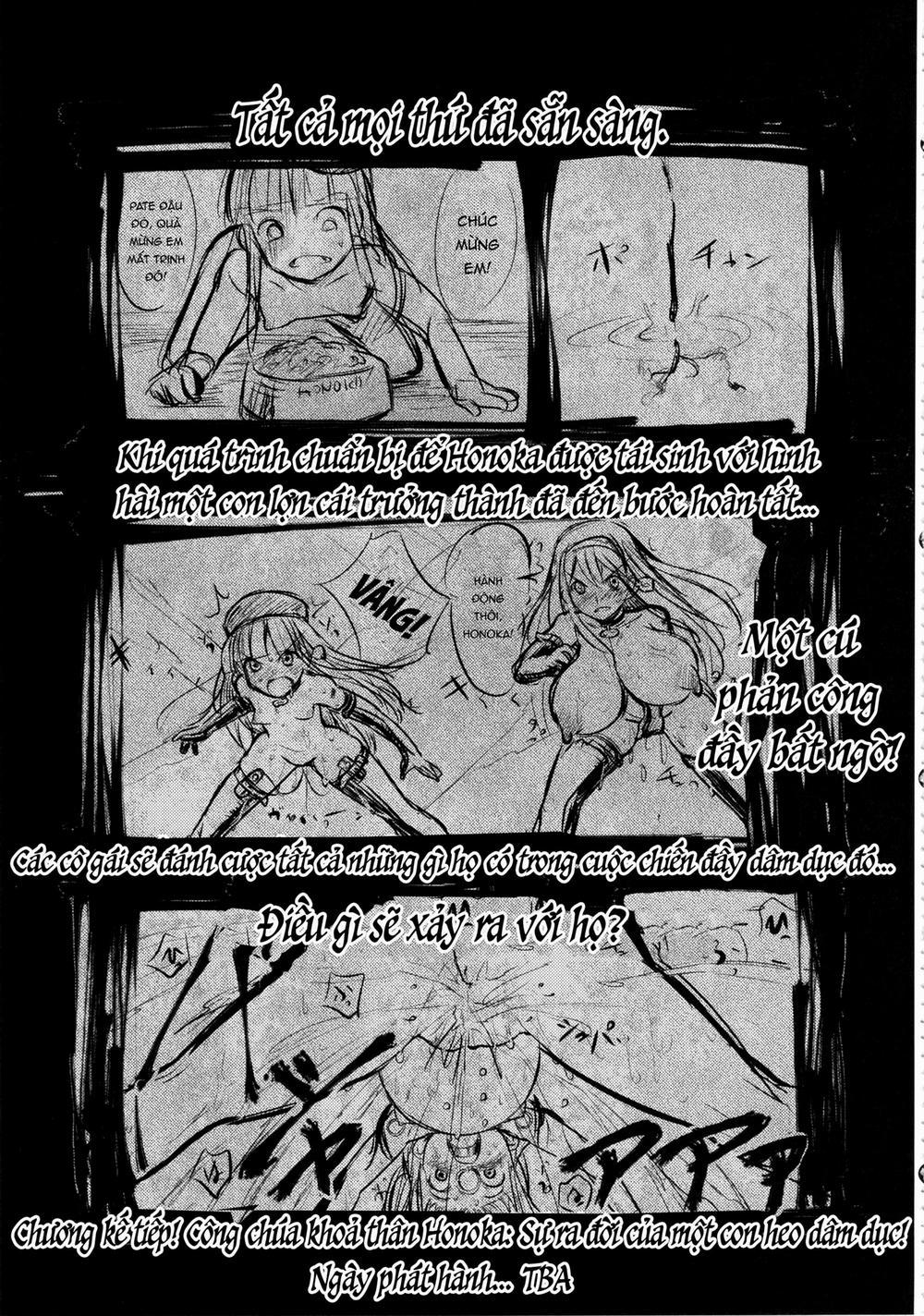 Công chúa khỏa thân Honoka: Thức tỉnh bằng cơn cực khoái khi giao phối với lợn! 2 End trang 25