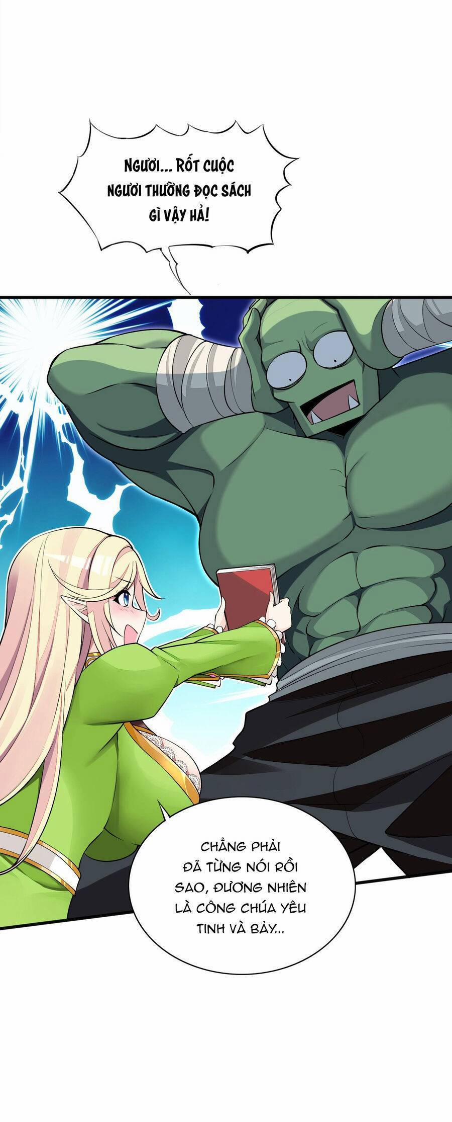Công Chúa Yêu Tinh Cực Muốn Bị Thú Nhân Tấn Công 5 trang 24