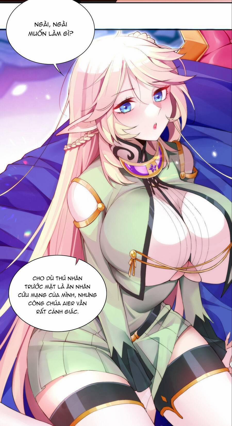 Công Chúa Yêu Tinh Cực Muốn Bị Thú Nhân Tấn Công 9 trang 30