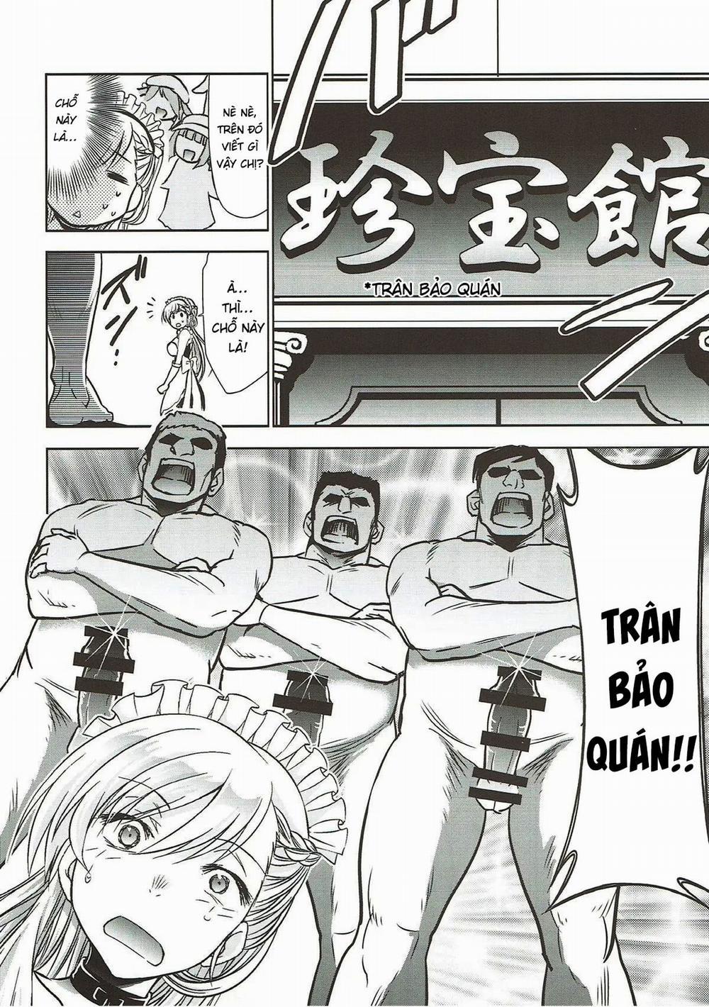 Công việc dọn dẹp vật liệu thượng cấp của Belfast Oneshot nứng trang 5