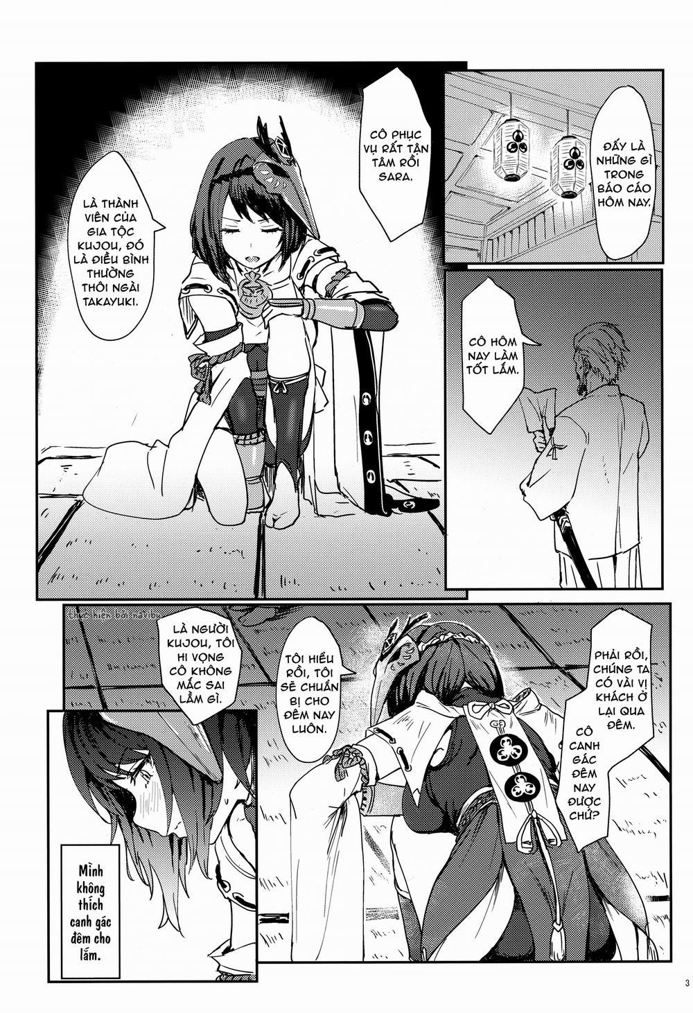 Công việc tại hiệp hội Tenryou Tất cả vì Shogun đại nhân! trang 3