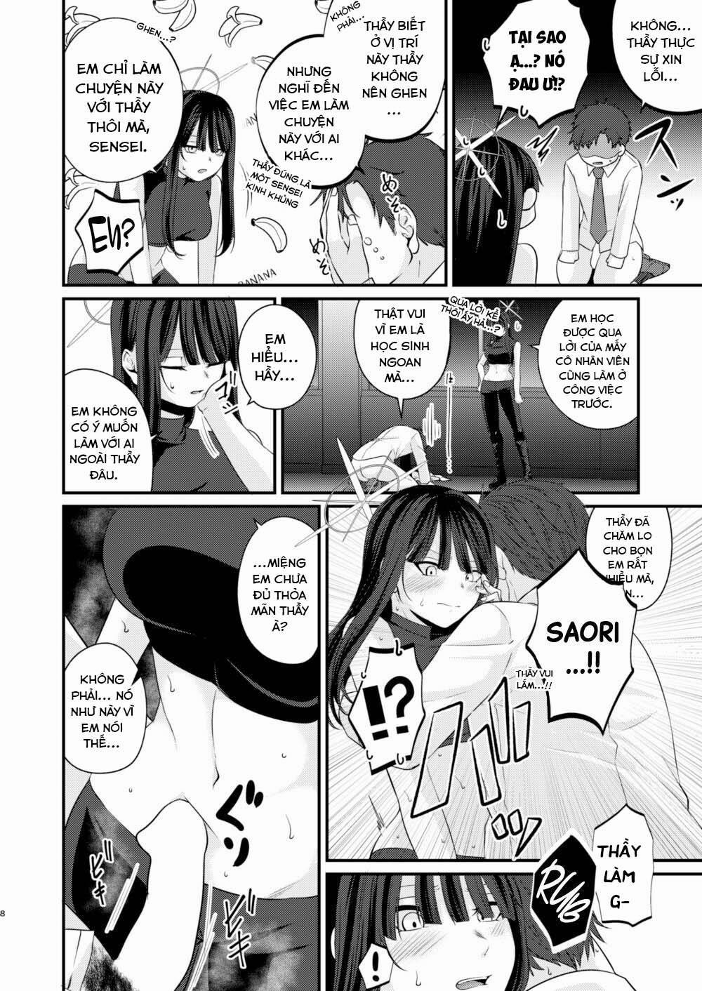 Công việc thứ hai của Saori. (Blue Archive) Oneshot trang 9
