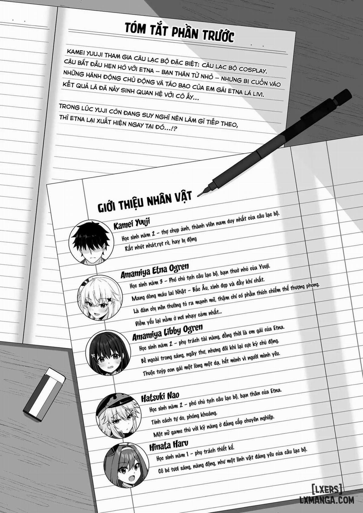 Cosplay CLUB Secret Activity diary 3 1 trang 1