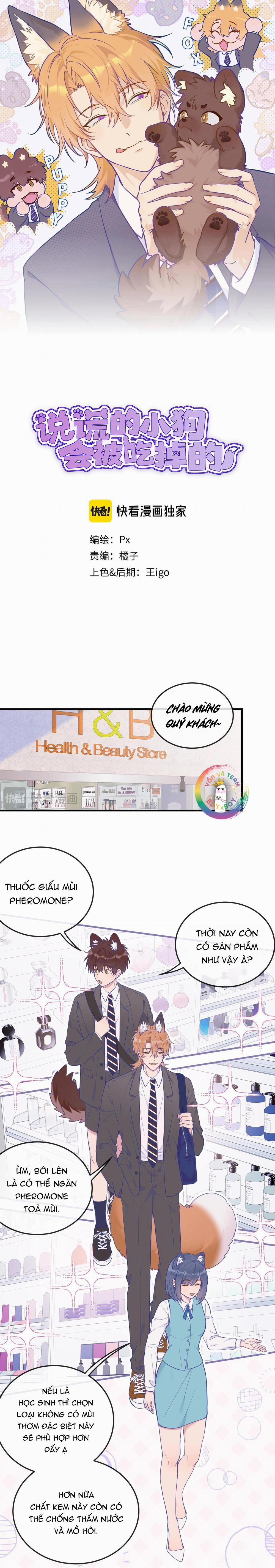 Cún Con Nói Dối Sẽ Bị Ăn Thịt 4 trang 1