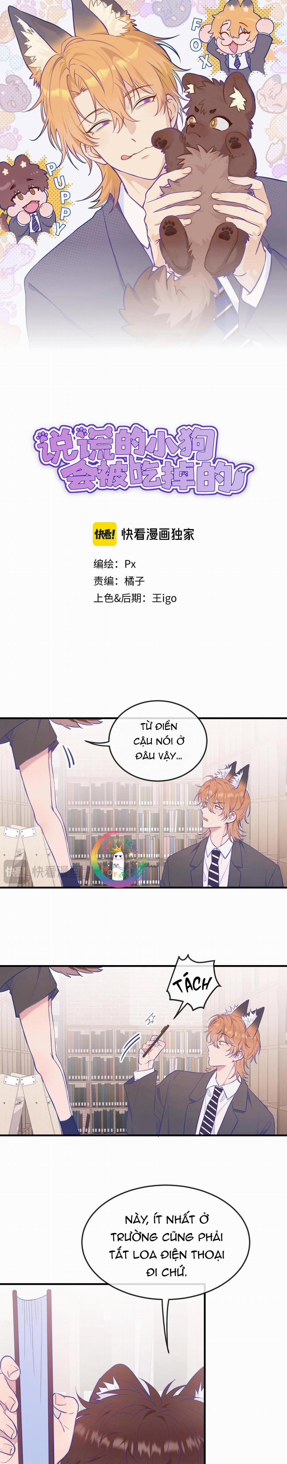 Cún Con Nói Dối Sẽ Bị Ăn Thịt 5 trang 1