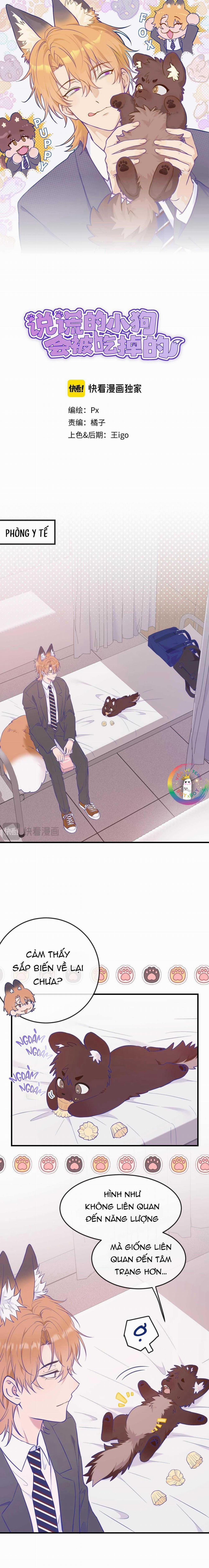 Cún Con Nói Dối Sẽ Bị Ăn Thịt 6 trang 1