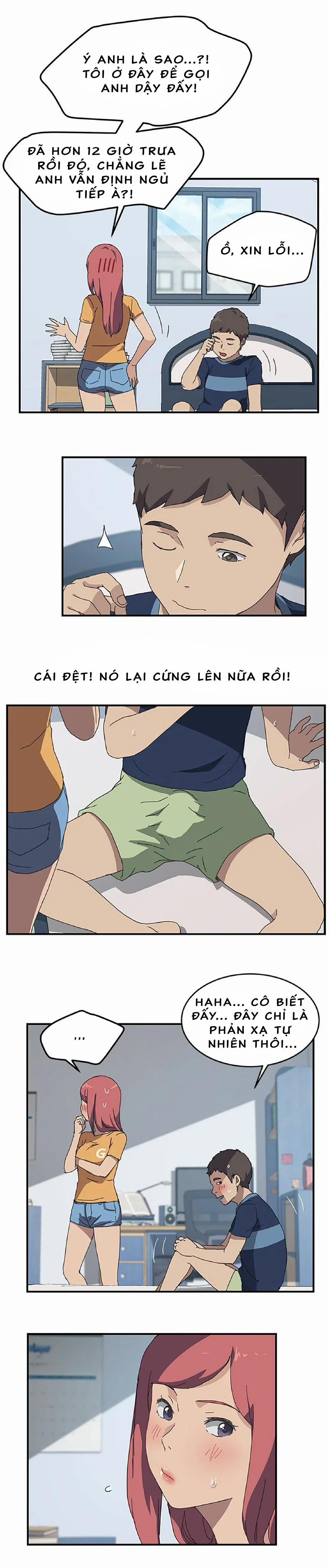 Cùng nhà với cô nàng dâm đãng 17 trang 18