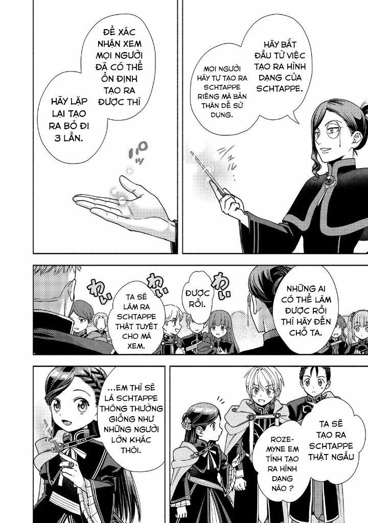 Cuộc Nổi Dậy Của Cô Gái Mọt Sách ~ Tôi Sẽ Làm Mọi Cách Để Trở Thành Thủ Thư 0 Vượt qua chế tác kỵ thú và bài thực hành Schtappe trang 15