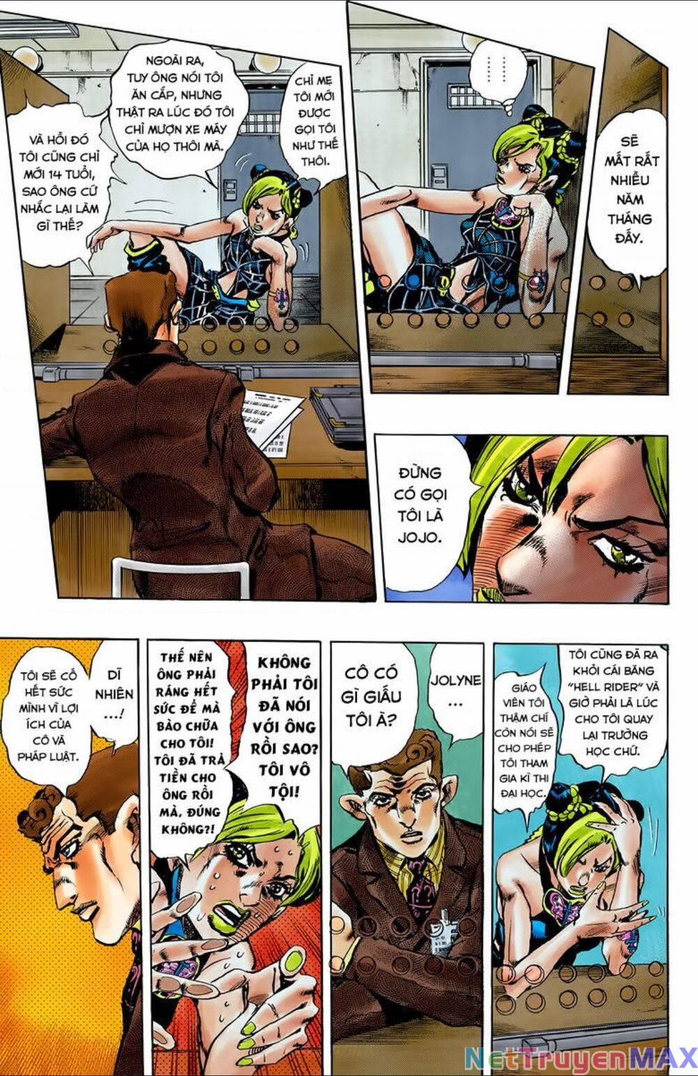 Cuộc Phiêu Lưu Bí Ẩn Phần 6: Stone Ocean Chương 1 Trang 16