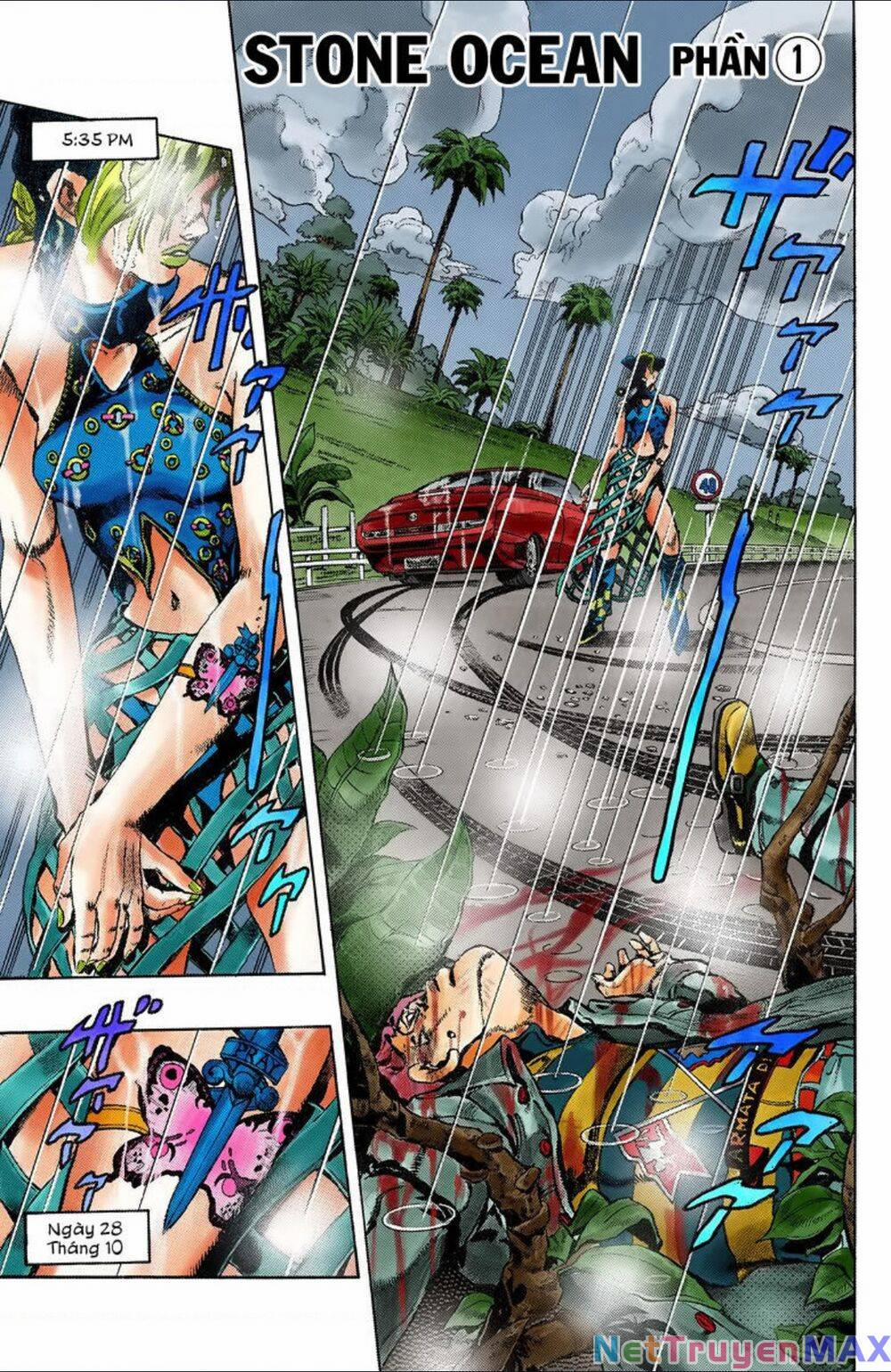 Cuộc Phiêu Lưu Bí Ẩn Phần 6: Stone Ocean Chương 1 Trang 4