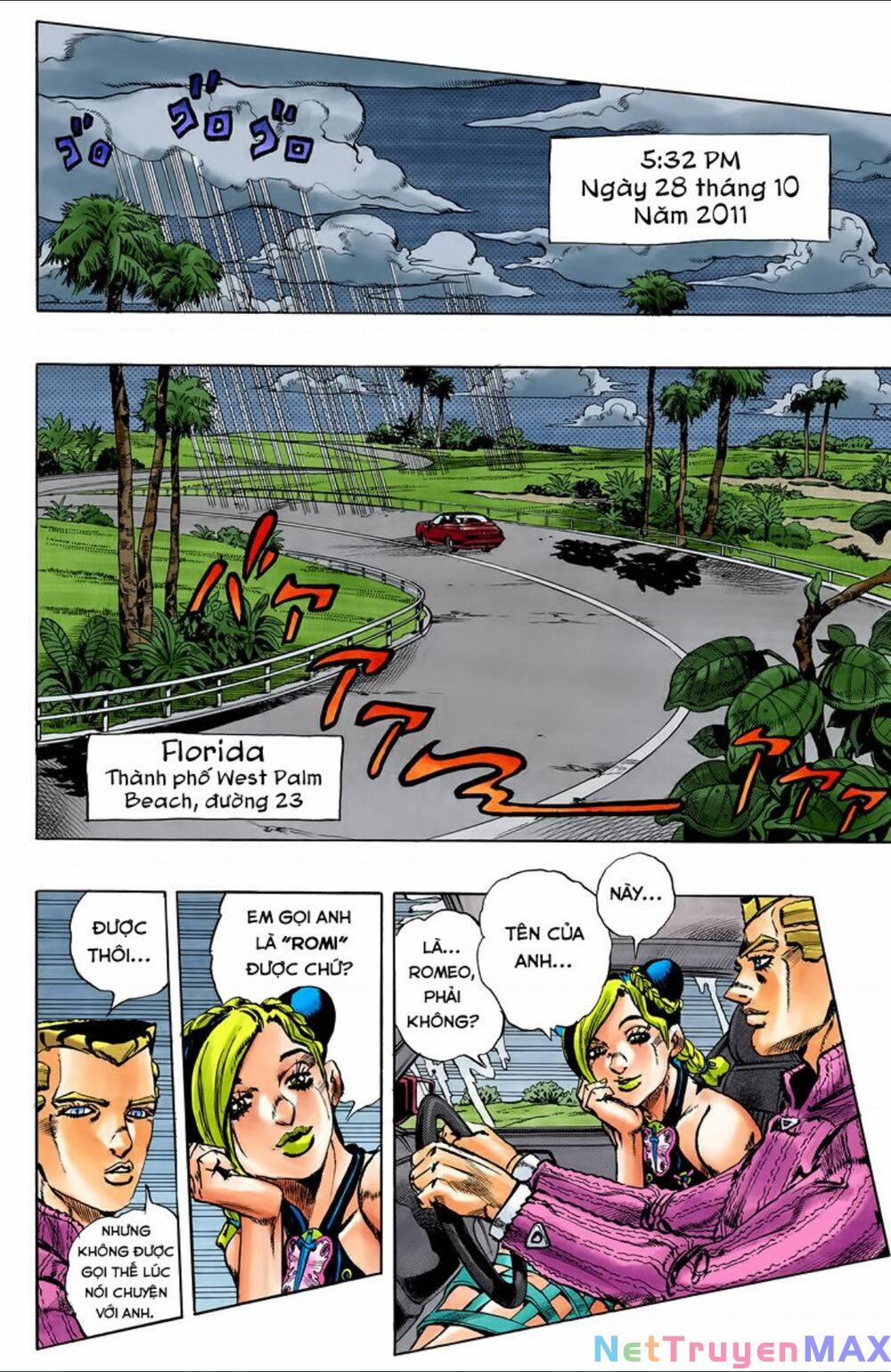 Cuộc Phiêu Lưu Bí Ẩn Phần 6: Stone Ocean Chương 2 Trang 3