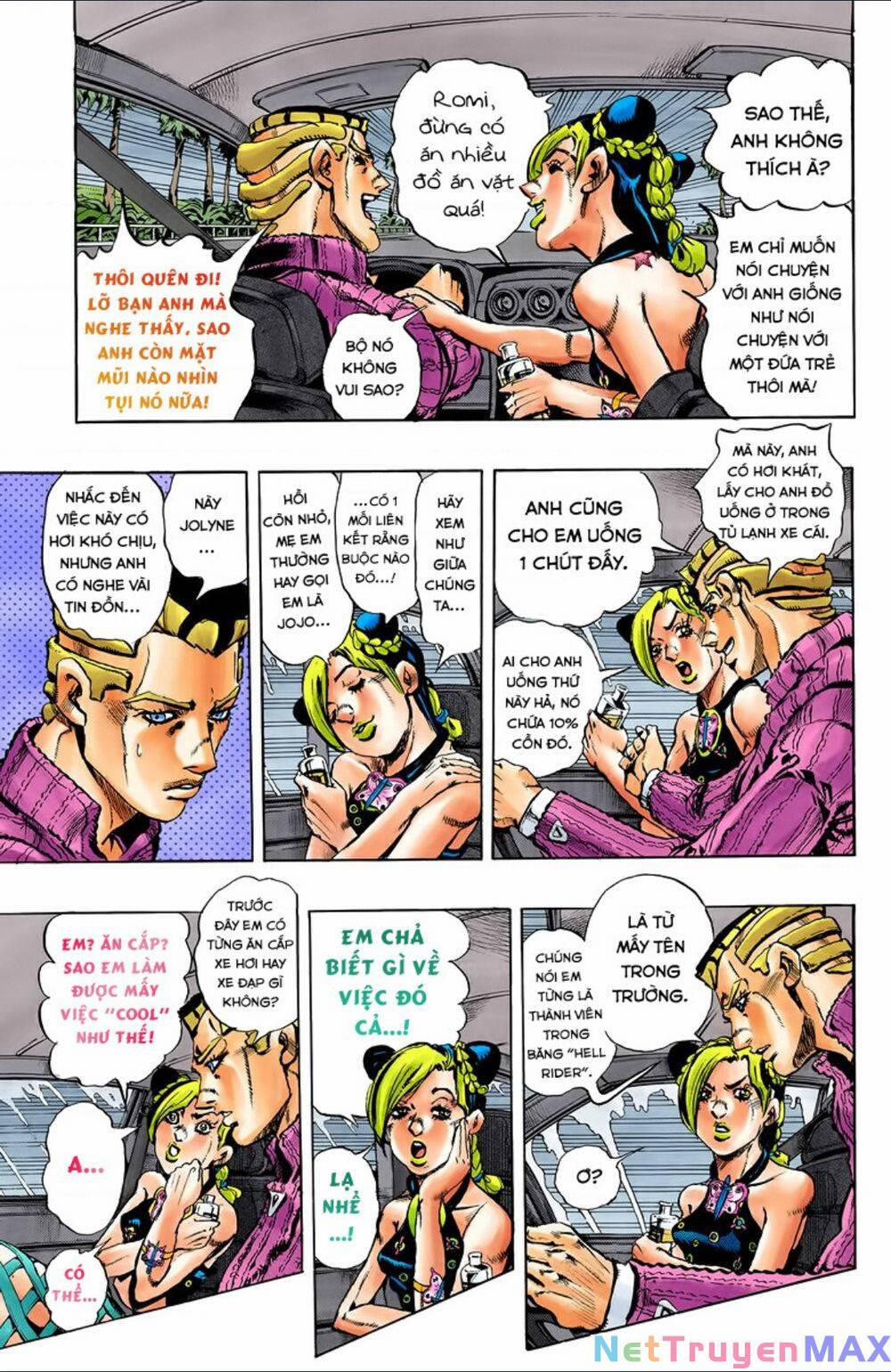 Cuộc Phiêu Lưu Bí Ẩn Phần 6: Stone Ocean Chương 2 Trang 4