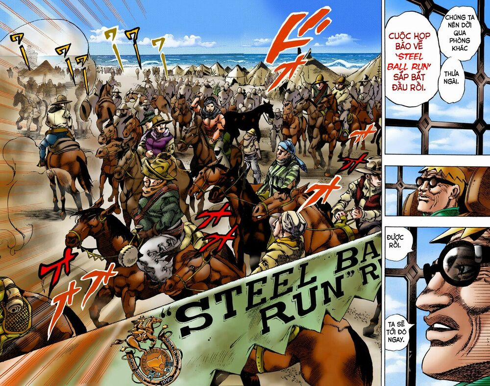 Cuộc Phiêu Lưu Bí Ẩn Phần 7: Steel Ball Run Chương 1 Trang 26