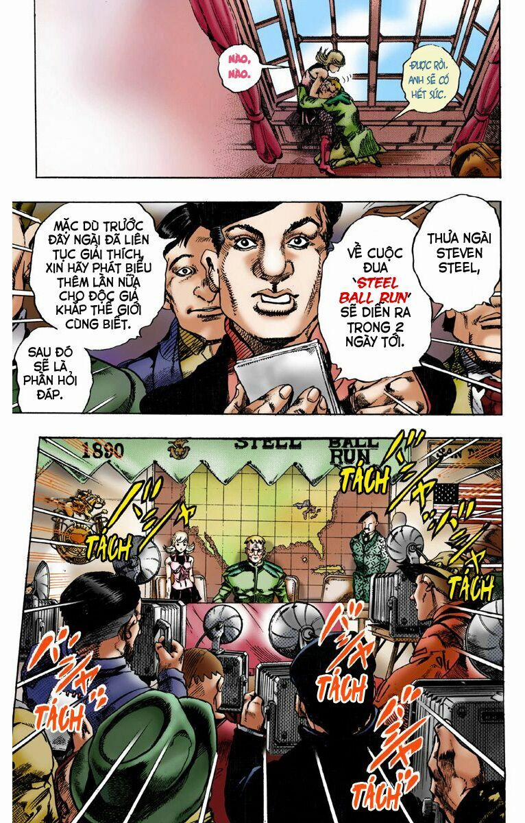 Cuộc Phiêu Lưu Bí Ẩn Phần 7: Steel Ball Run Chương 1 Trang 29