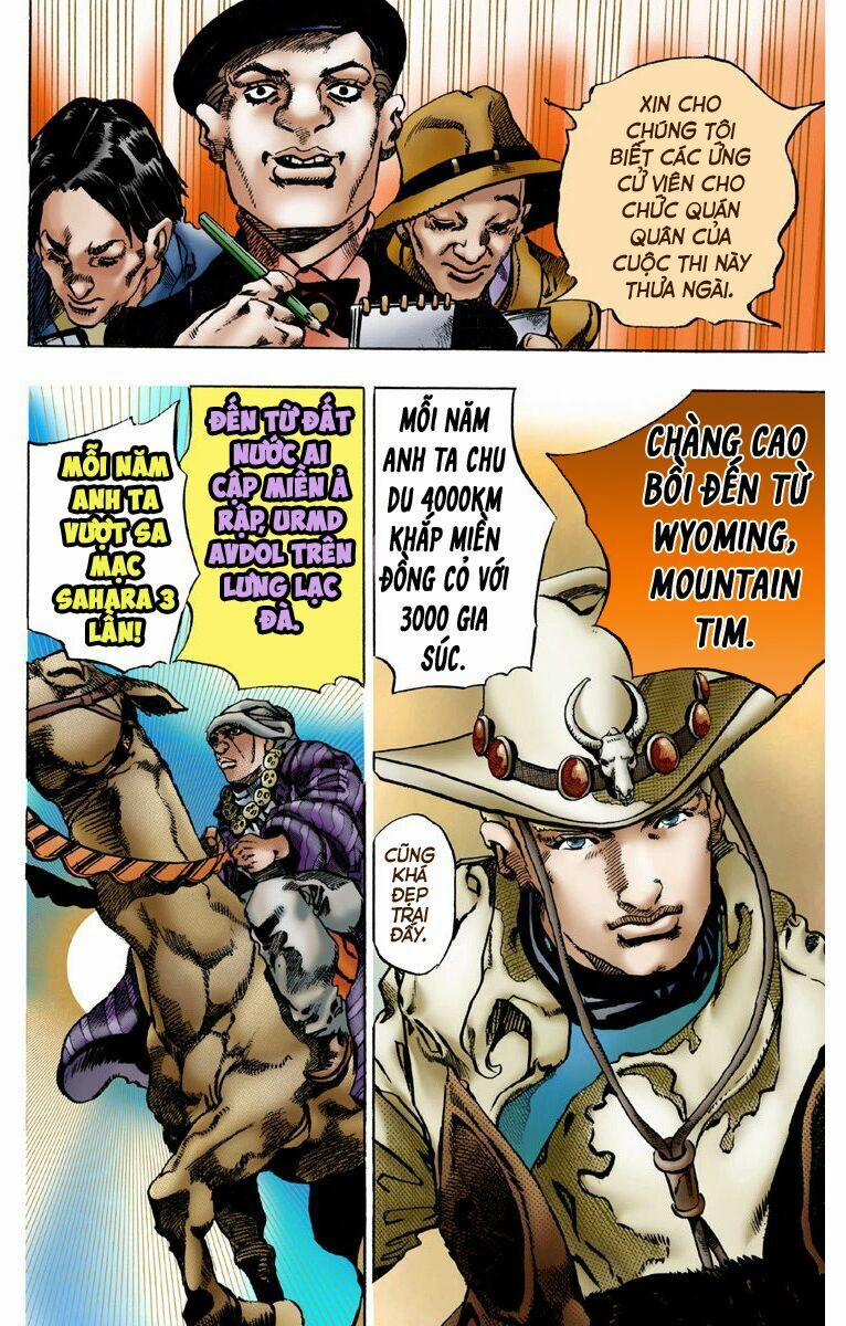 Cuộc Phiêu Lưu Bí Ẩn Phần 7: Steel Ball Run Chương 1 Trang 35