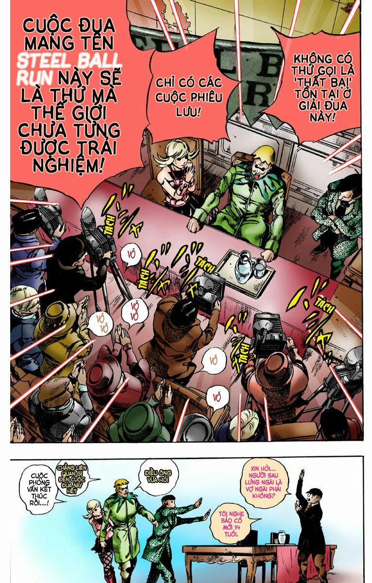 Cuộc Phiêu Lưu Bí Ẩn Phần 7: Steel Ball Run Chương 1 Trang 38