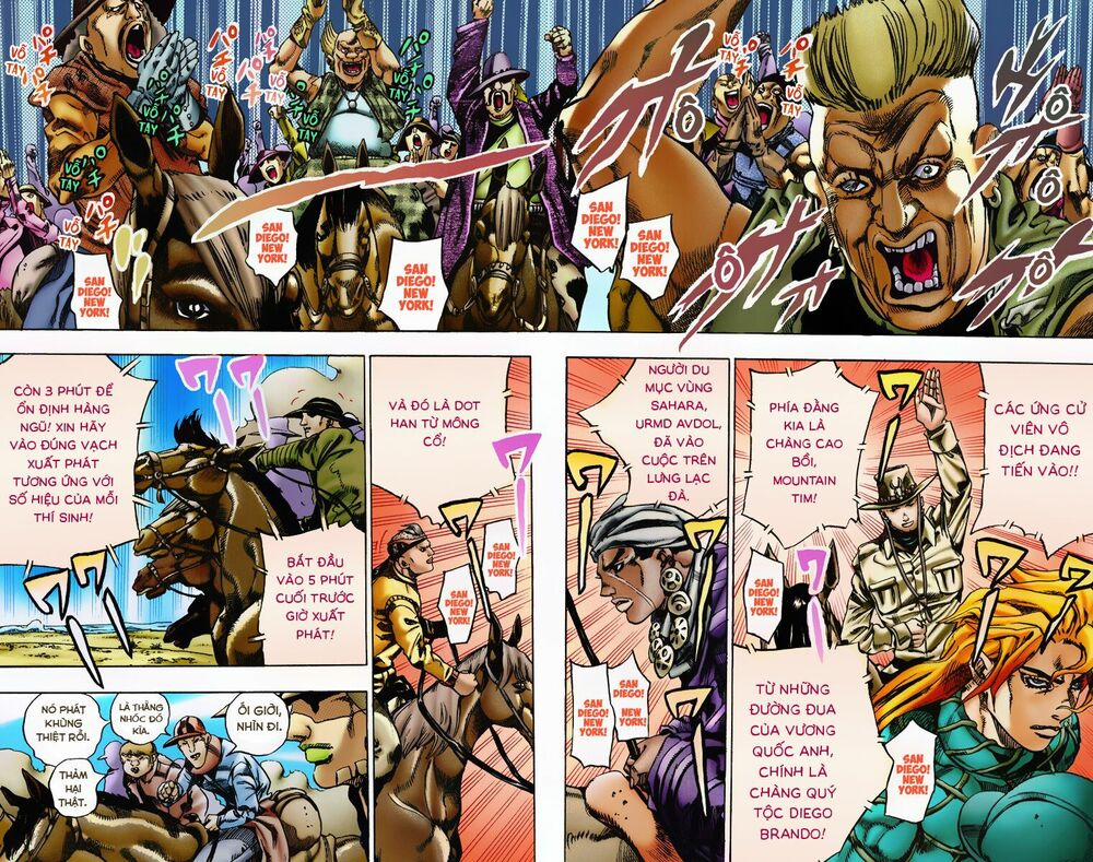 Cuộc Phiêu Lưu Bí Ẩn Phần 7: Steel Ball Run 4 trang 19
