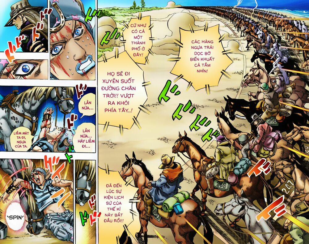Cuộc Phiêu Lưu Bí Ẩn Phần 7: Steel Ball Run 4 trang 24