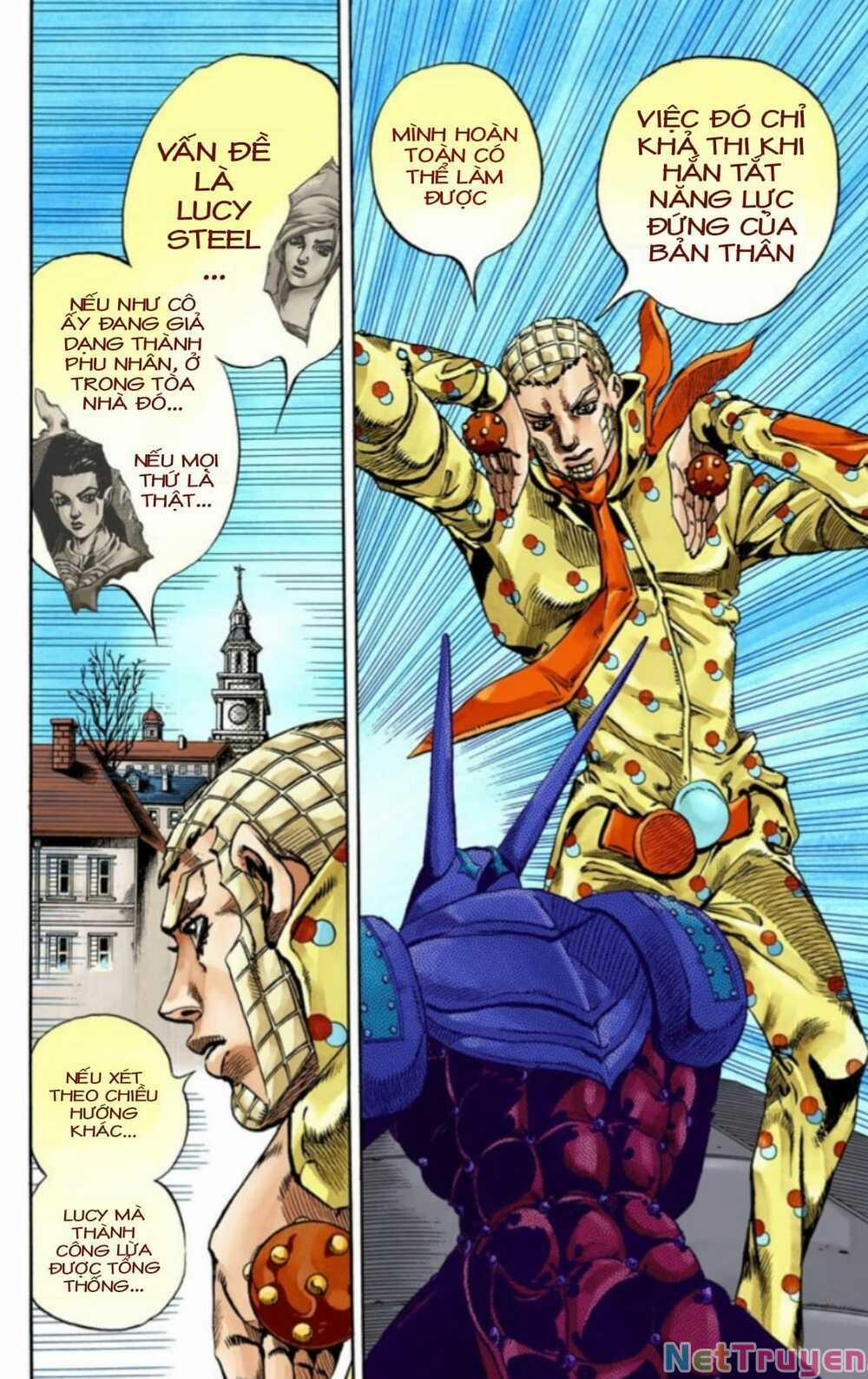 Cuộc Phiêu Lưu Bí Ẩn Phần 7: Steel Ball Run 62 trang 32