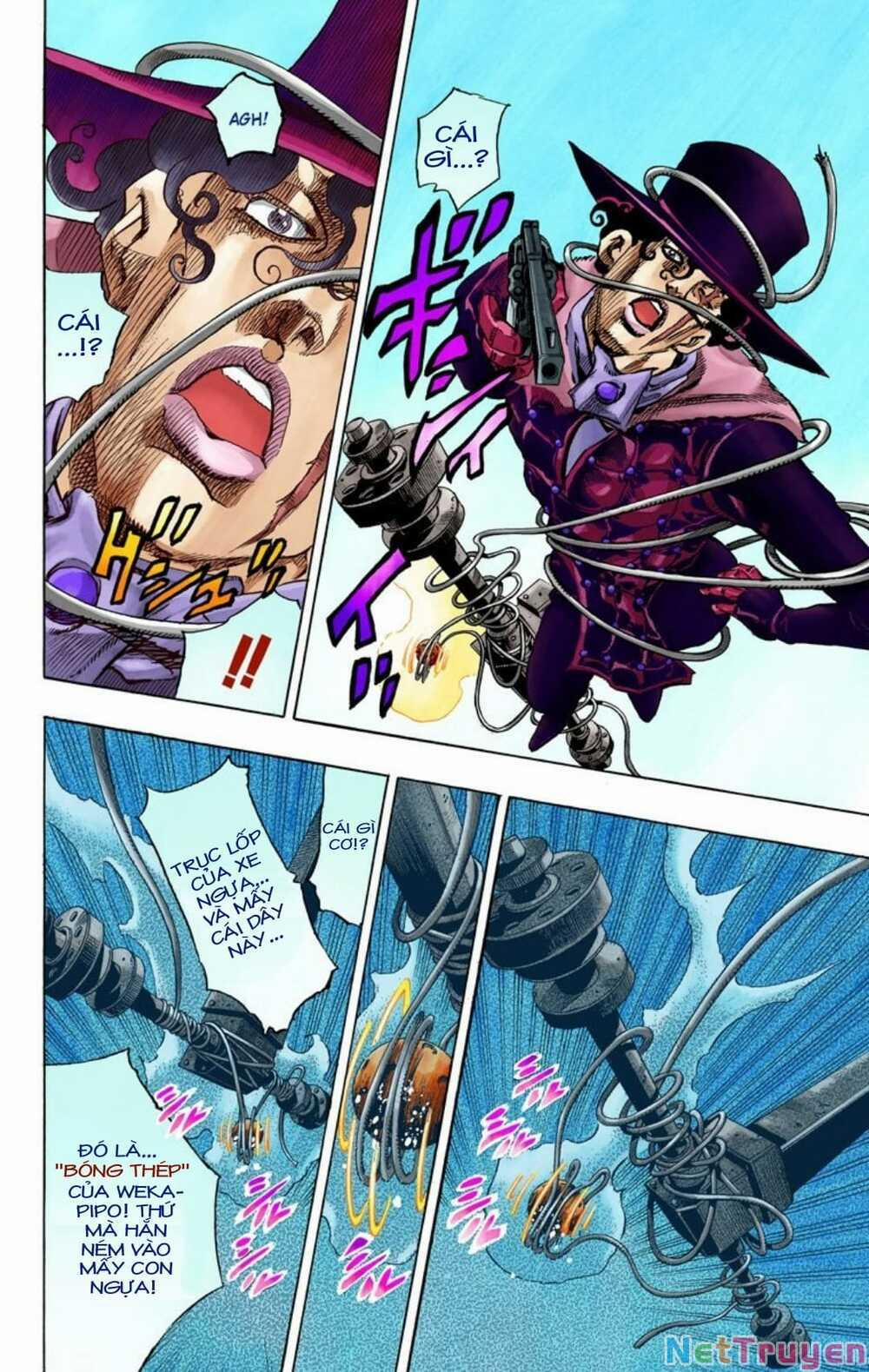 Cuộc Phiêu Lưu Bí Ẩn Phần 7: Steel Ball Run 62 trang 44