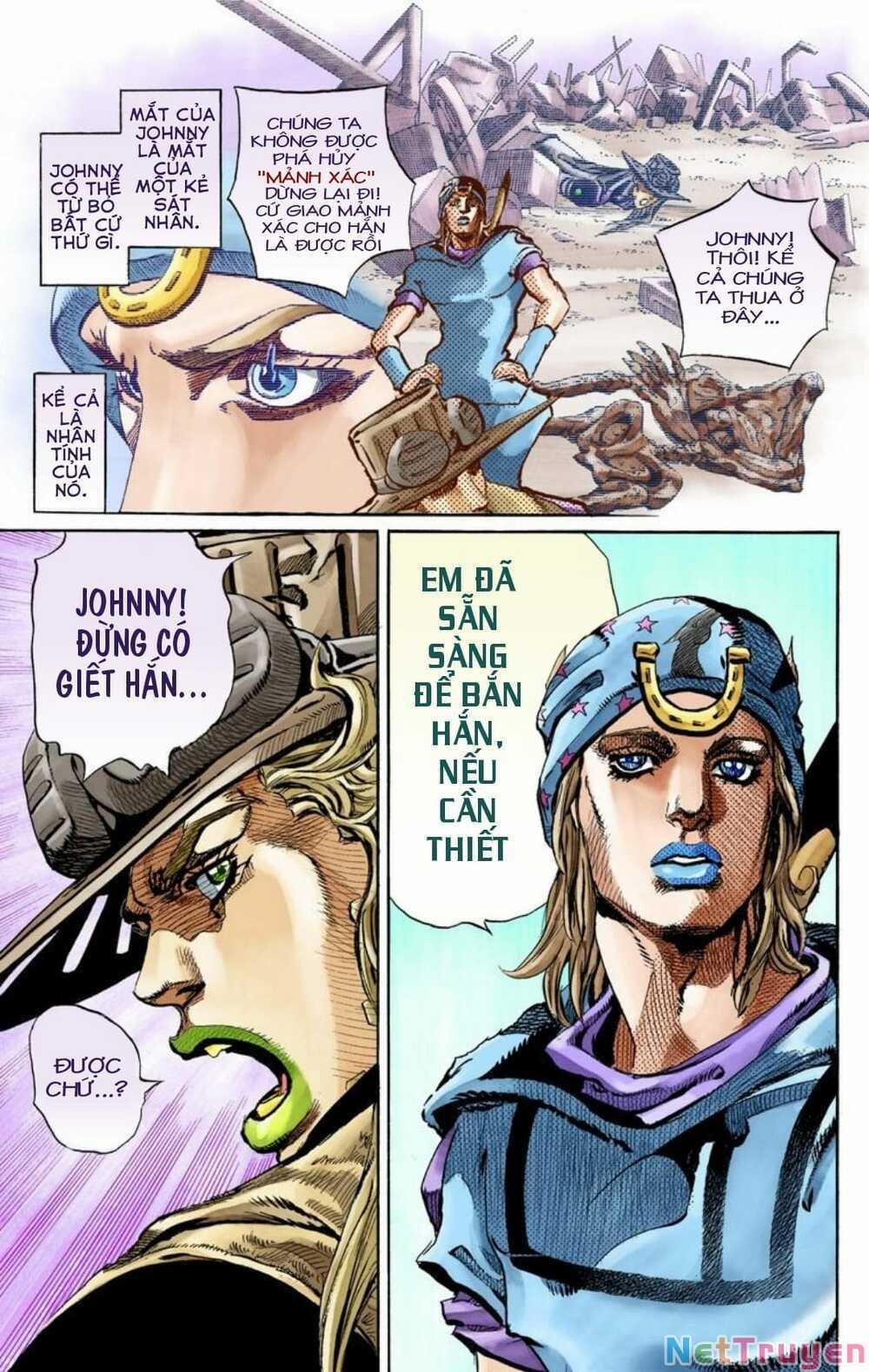 Cuộc Phiêu Lưu Bí Ẩn Phần 7: Steel Ball Run 64 trang 15