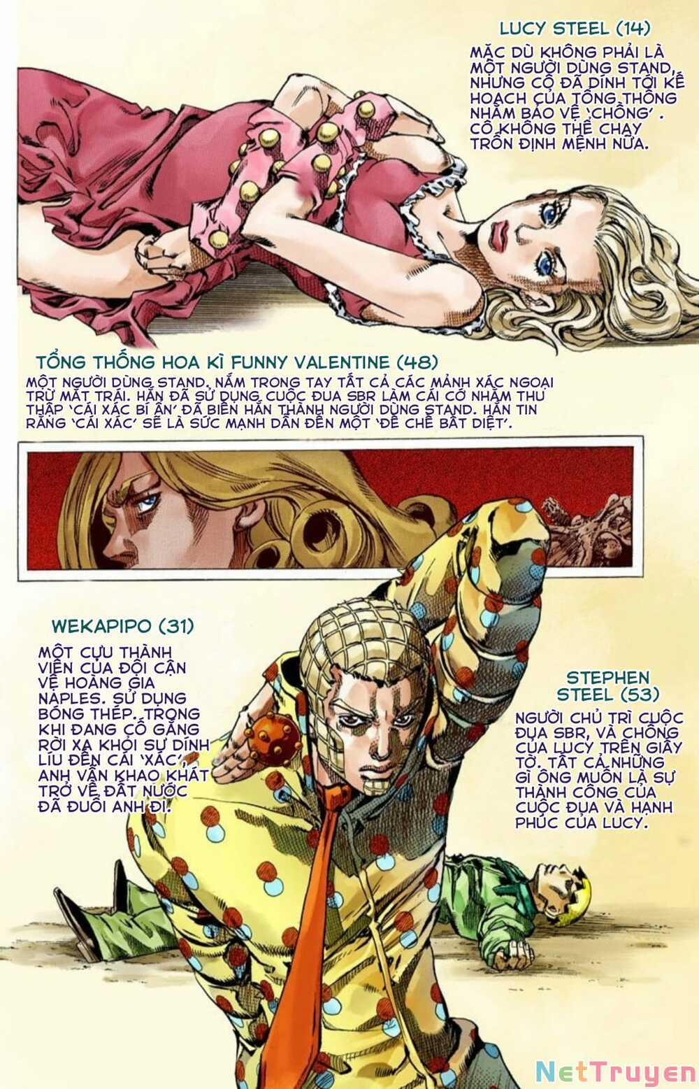 Cuộc Phiêu Lưu Bí Ẩn Phần 7: Steel Ball Run 64 trang 4