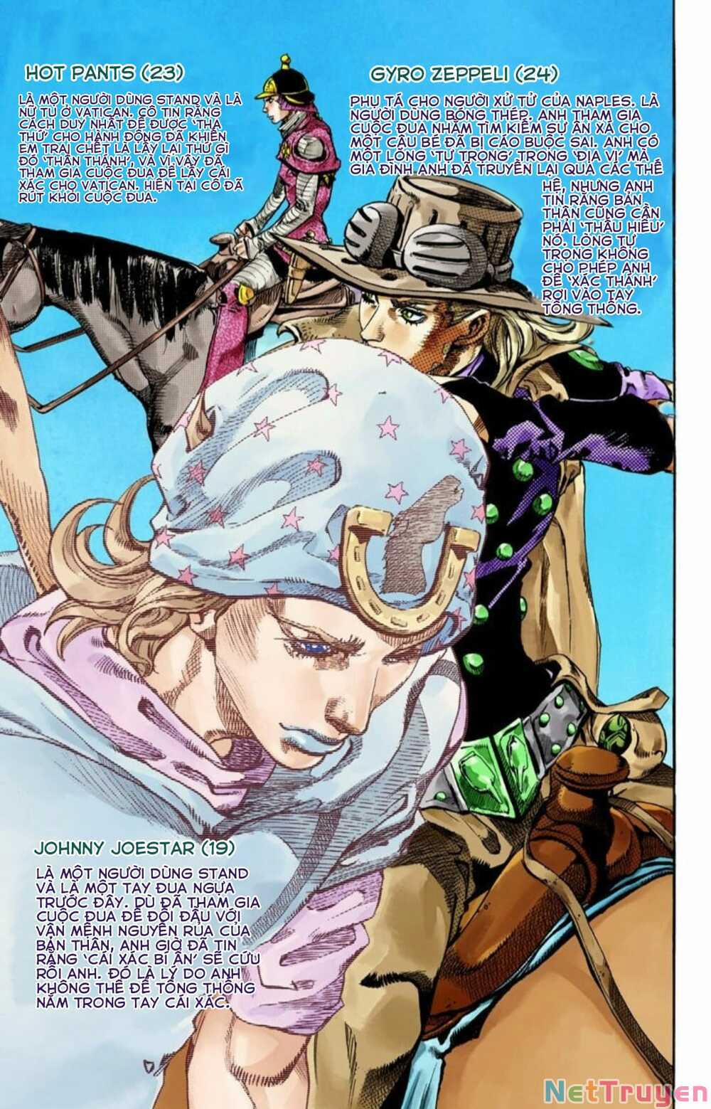 Cuộc Phiêu Lưu Bí Ẩn Phần 7: Steel Ball Run 64 trang 5