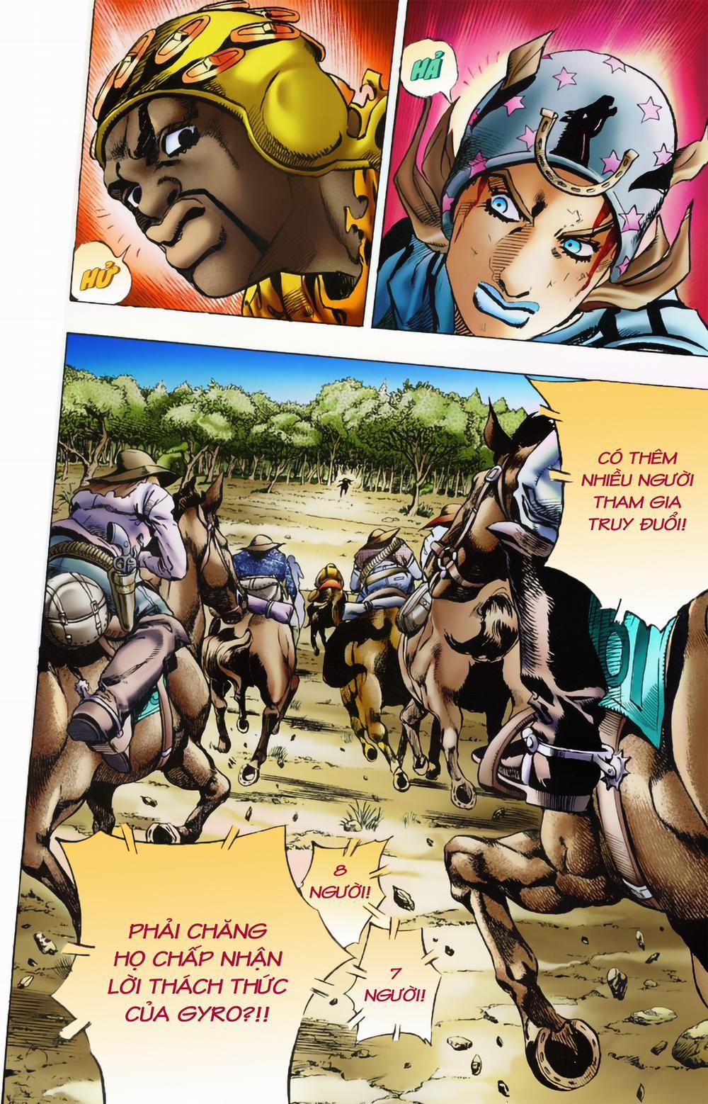 Cuộc Phiêu Lưu Bí Ẩn Phần 7: Steel Ball Run 7 trang 21