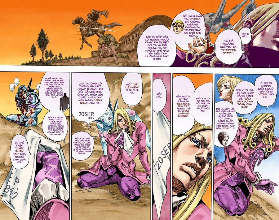 Cuộc Phiêu Lưu Bí Ẩn Phần 7: Steel Ball Run Chương 88 Trang 24