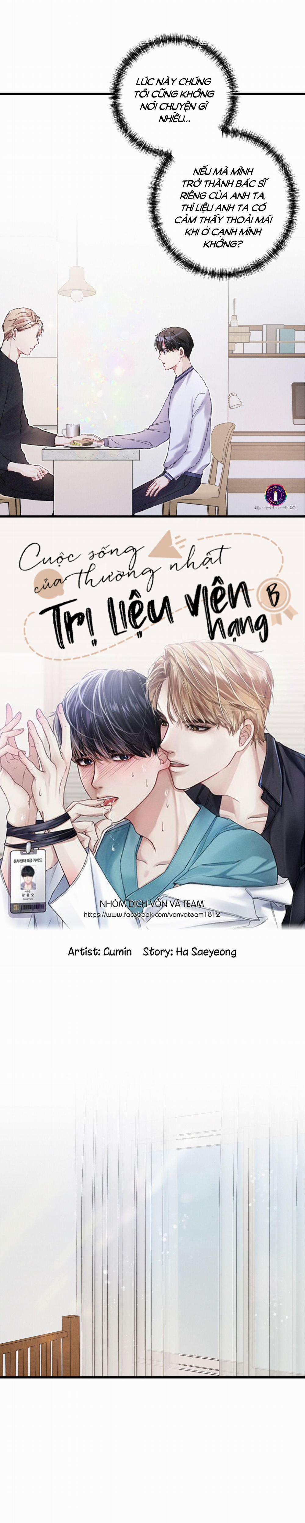 Cuộc Sống Thường Nhật Của Trị Liệu Viên Hạng B 6 trang 14