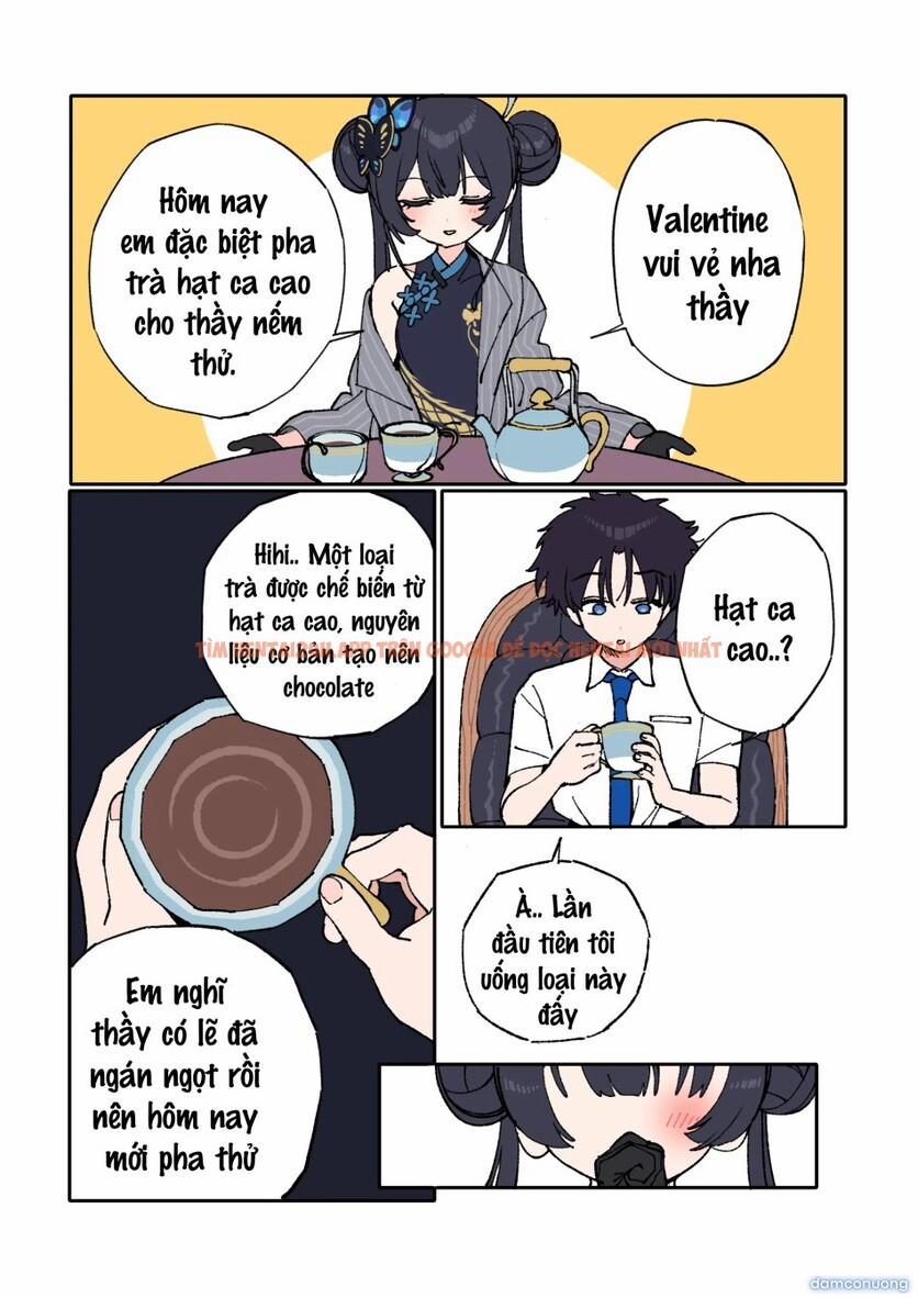 Cuốn Sách Tình Yêu Của Kisaki And Sensei OneShot trang 2