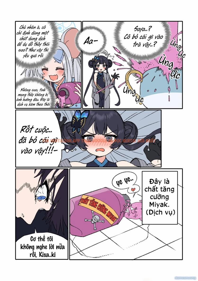 Cuốn Sách Tình Yêu Của Kisaki And Sensei OneShot trang 6