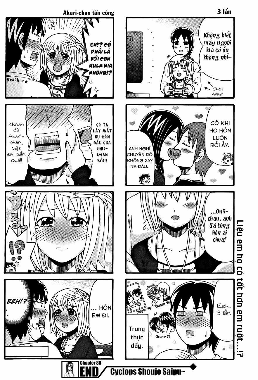 Cyclops Shoujo Saipu 80 trang 8