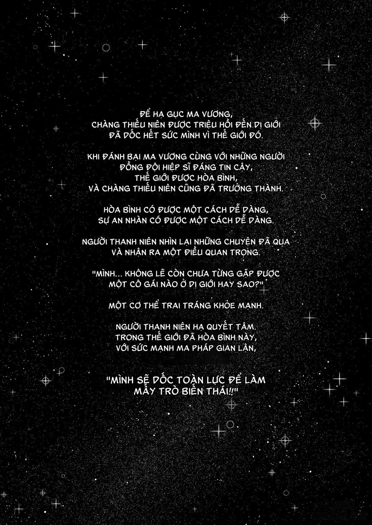 Đã đến thế giới khác thì tôi nghĩ mình cũng nên dùng ma thuật để làm mấy trò biến thái chứ nhỉ Chương 3 trang 2