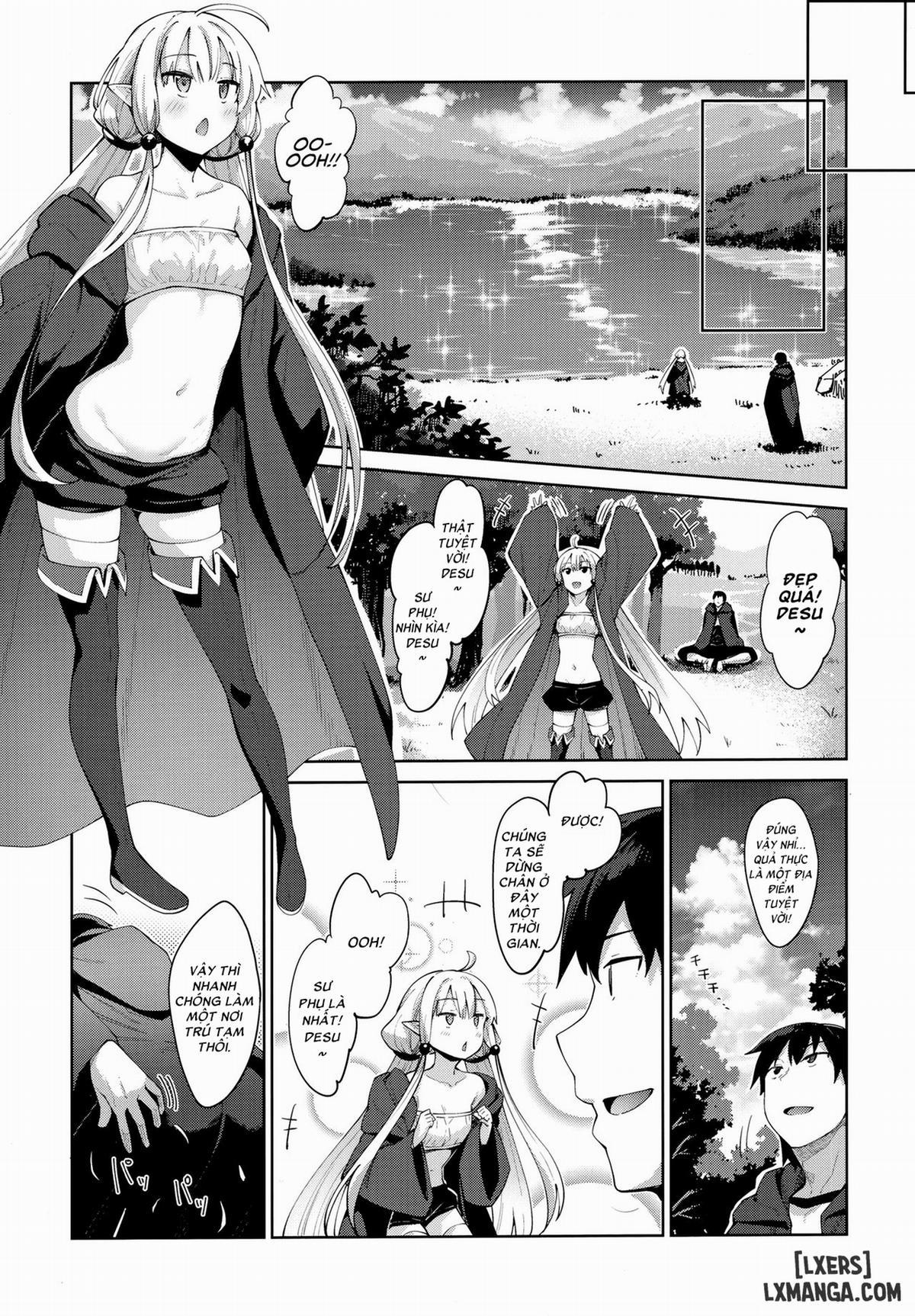 Đã đến thế giới khác thì tôi nghĩ mình cũng nên dùng ma thuật để làm mấy trò biến thái chứ nhỉ Chương 3 trang 3