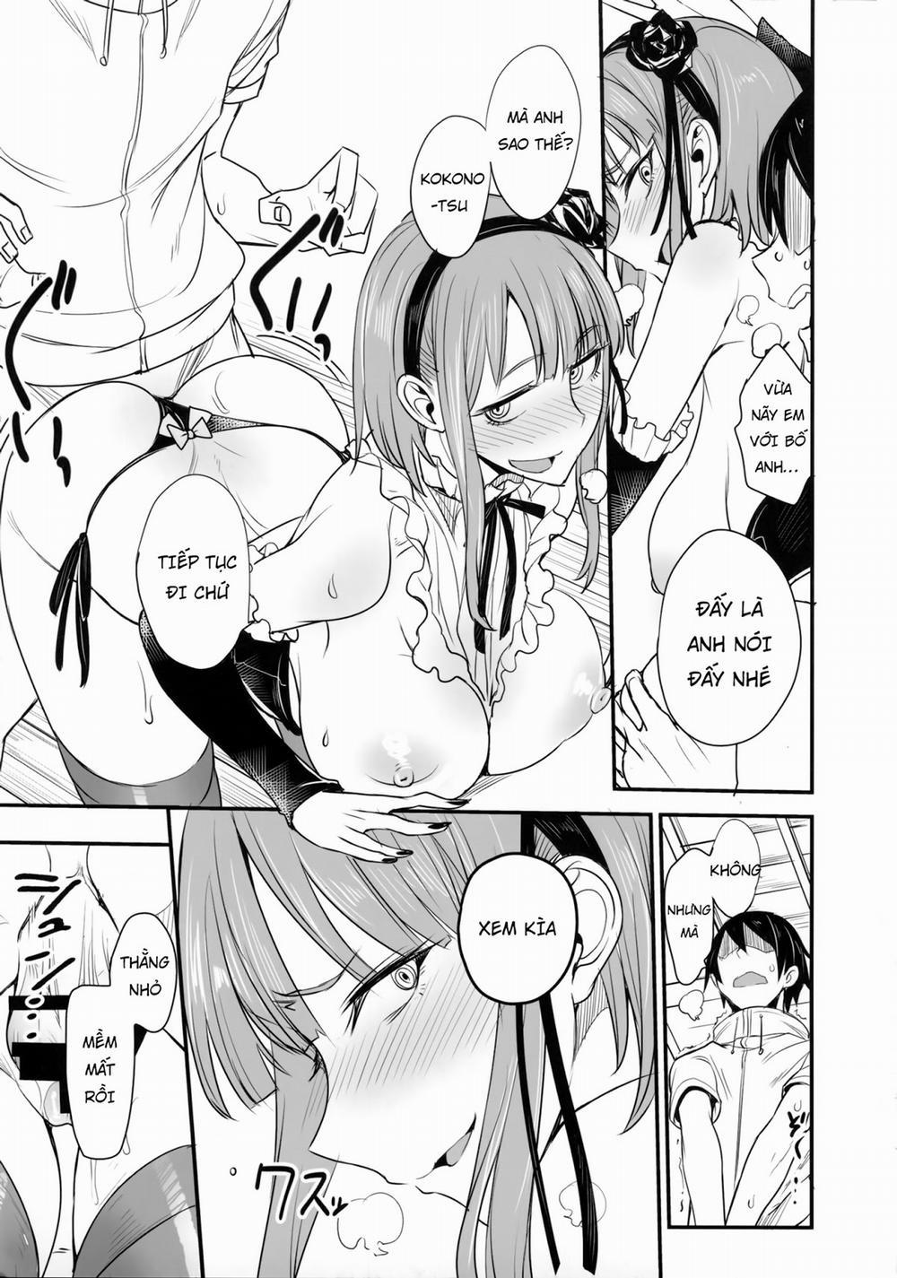 Dagashi Kashi No Ero-Hon Kokonotsu-Kun Kouiunoga Suki Nano? Chương Oneshot Trang 10