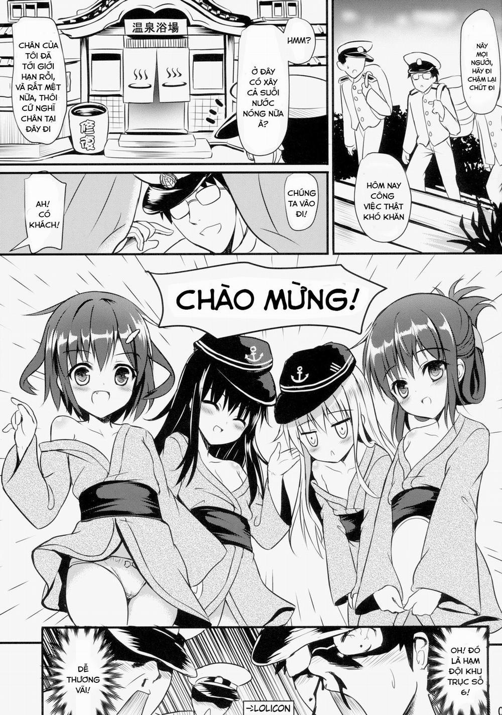 Dai Roku Kuchiku Onsen Yokujou (Kantai Collection -KanColle-) Chương Oneshot Trang 4