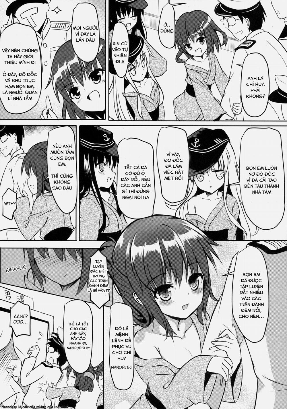 Dai Roku Kuchiku Onsen Yokujou (Kantai Collection -KanColle-) Chương Oneshot Trang 5