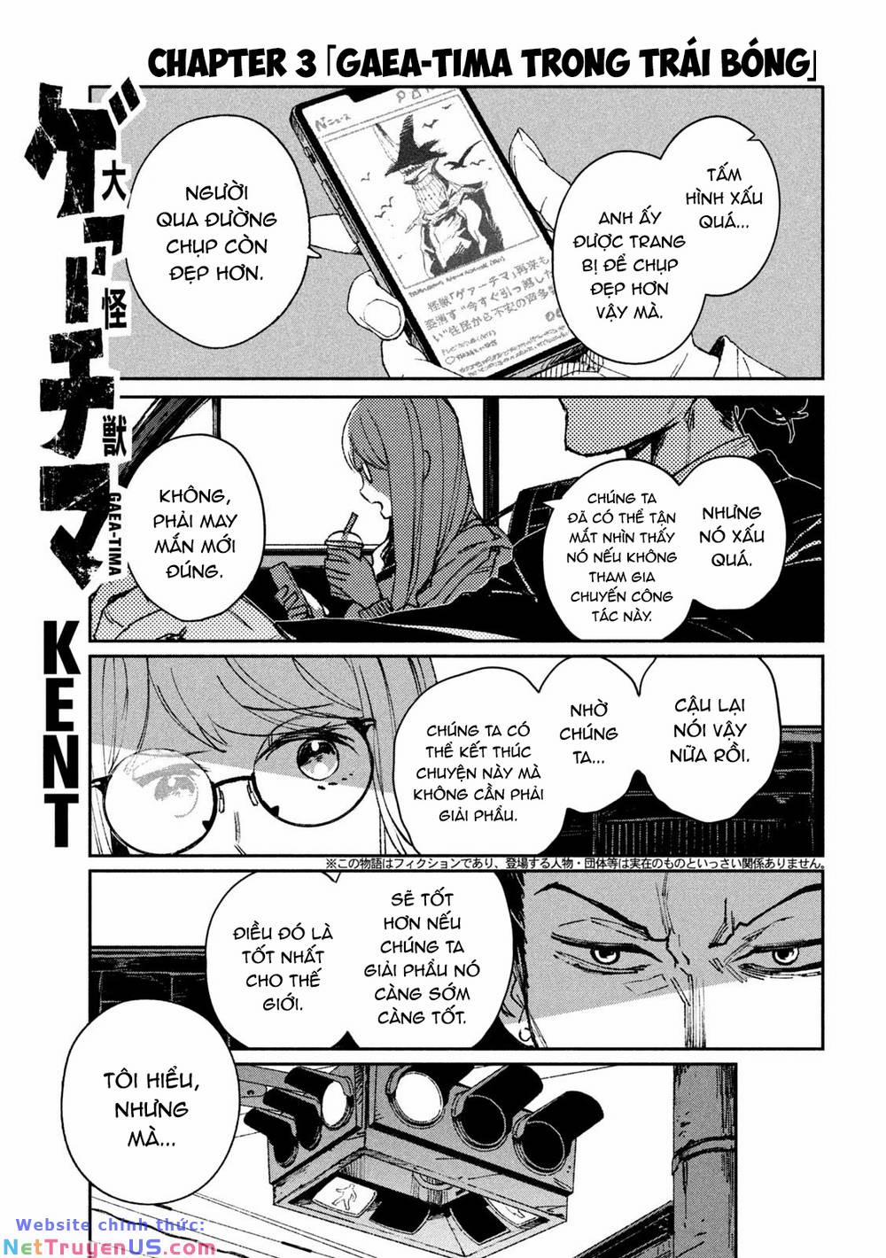 Daikaiju Gaea-Tima 3 trang 1