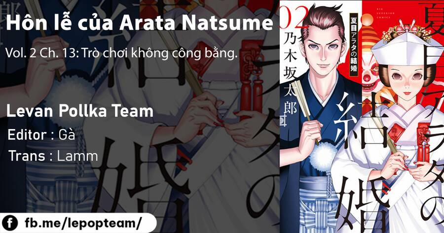 Đám Cưới Của Natsume Arata Chương 13 Trang 2