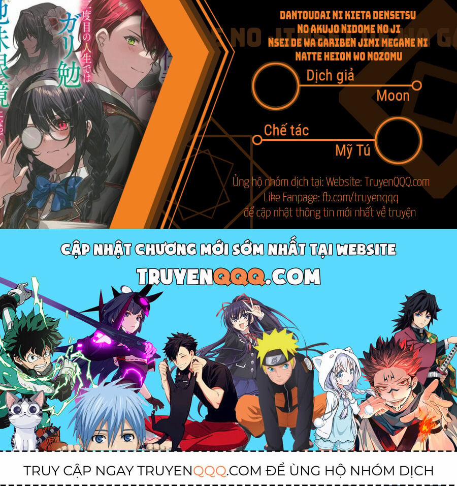 Dantoudai Ni Kieta Densetsu No Akujo Nidome No Jinsei De Wa Gariben Jimi Megane Ni Natte Heion Wo Nozomu 4.5 trang 23