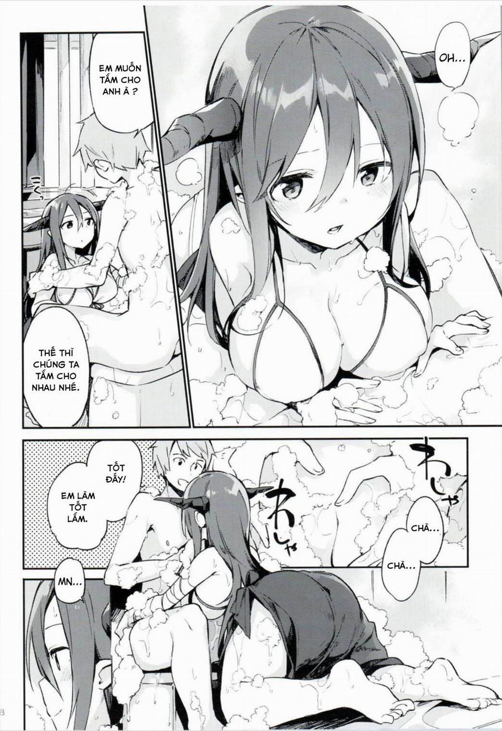 Danua-chan to Ofuro ni Hairou (Granblue Fantasy) Oneshot trang 8