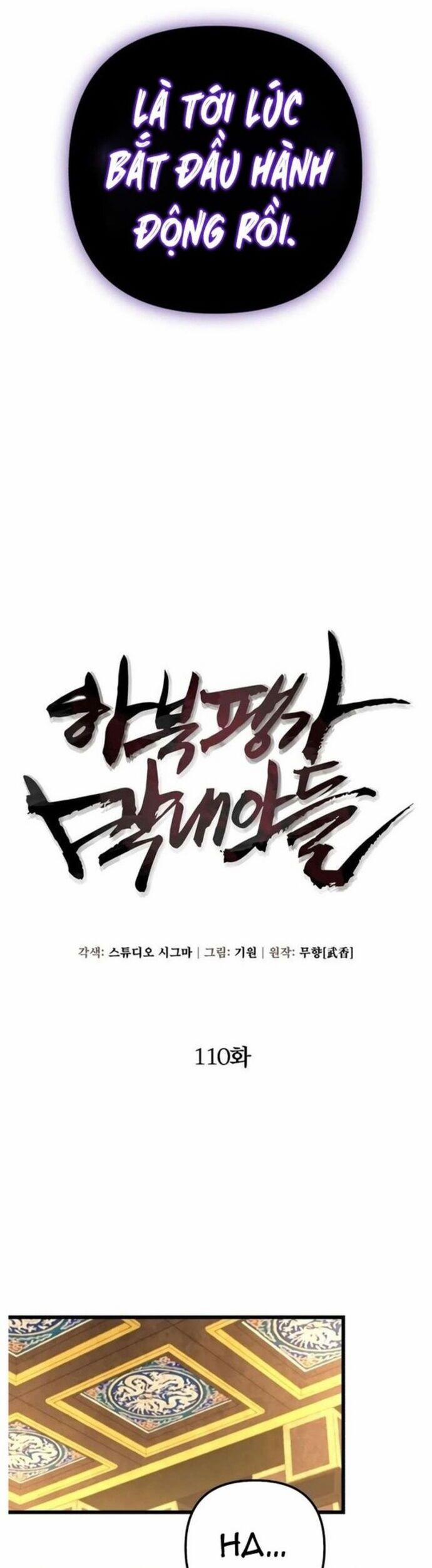 Đao Hoàng Tứ Thiếu Gia 110 trang 2