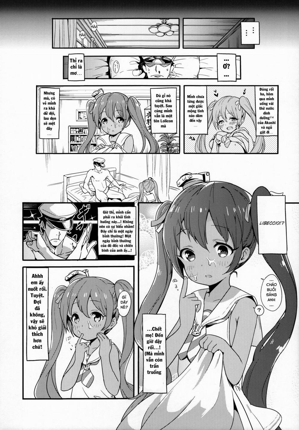 Đào tiên của Libeccio (Kantai Collection, -KanColle-) Chương Oneshot Trang 9