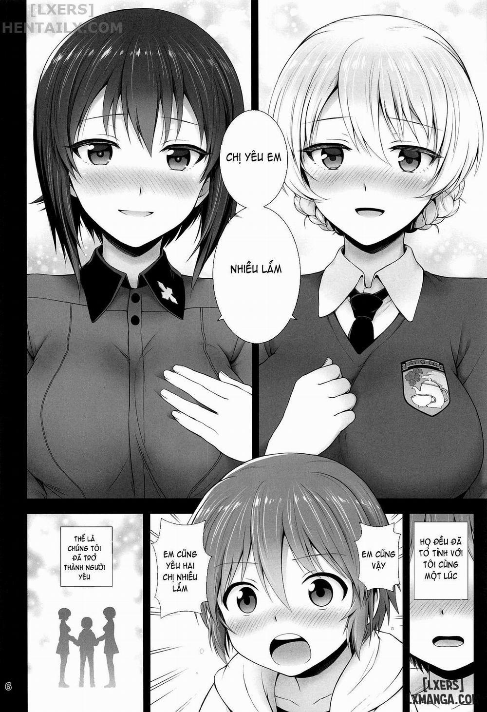 Darjeeling and Maho's Love Promise Oneshot trang 4