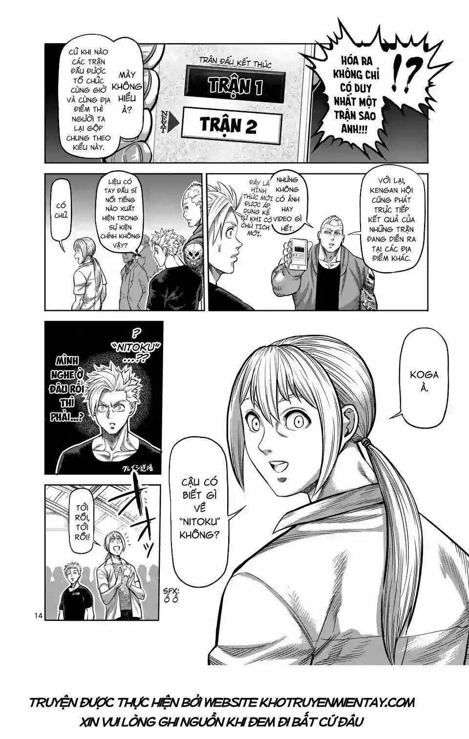 Đấu Trường Ngầm 20 trang 13