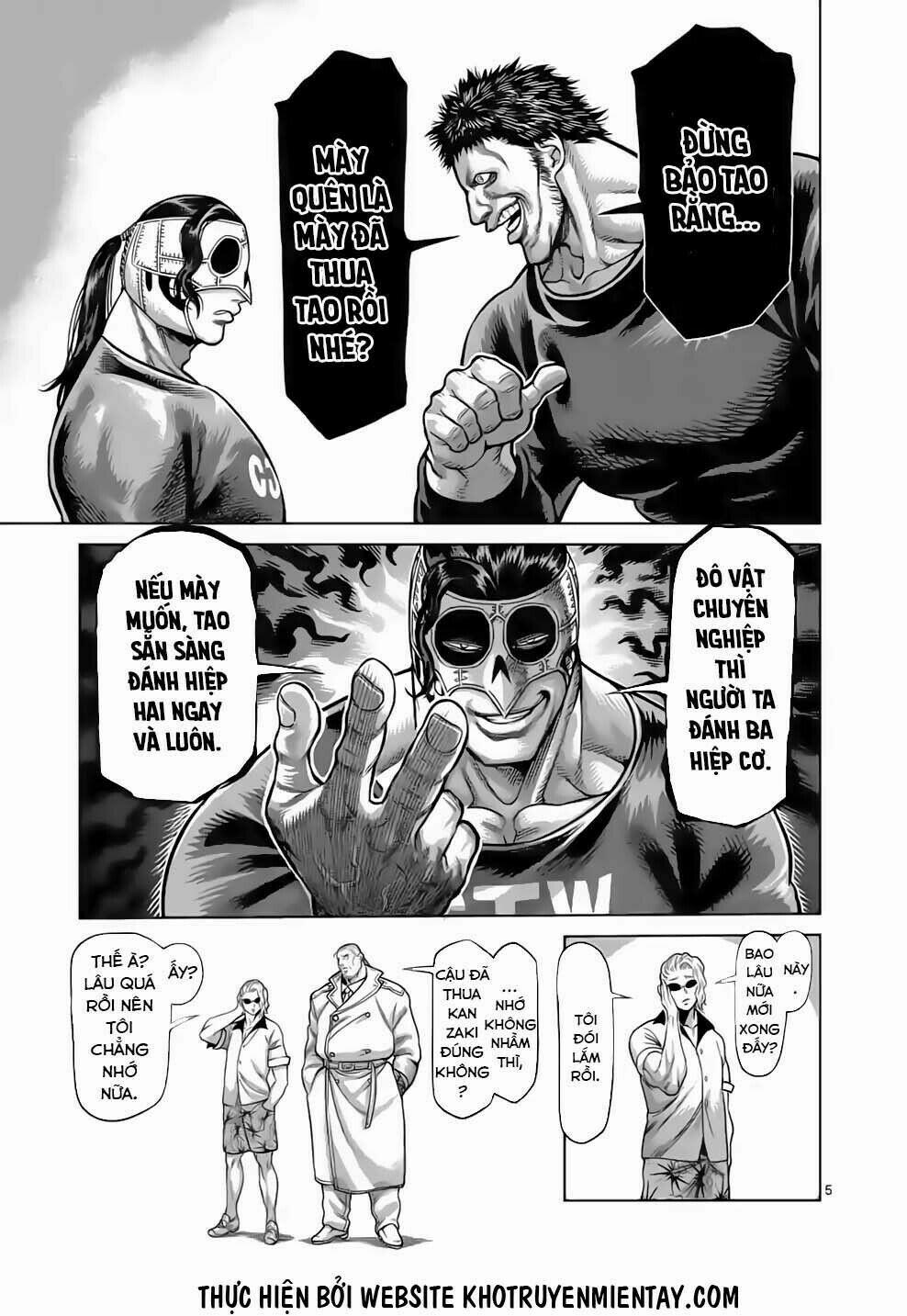 Đấu Trường Ngầm 32 trang 4