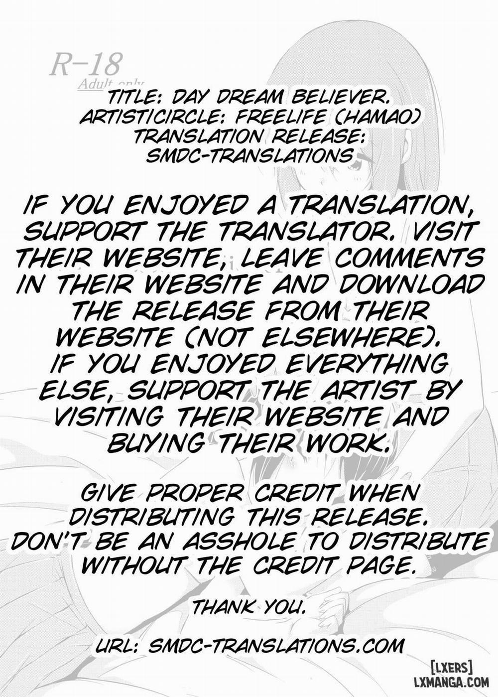 Day dream Believer Oneshot trang 1