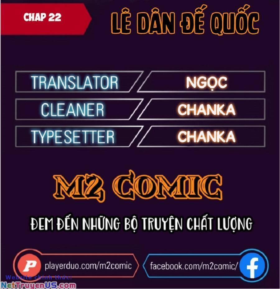 Đế Quốc Lê Man Chương 22 Trang 1